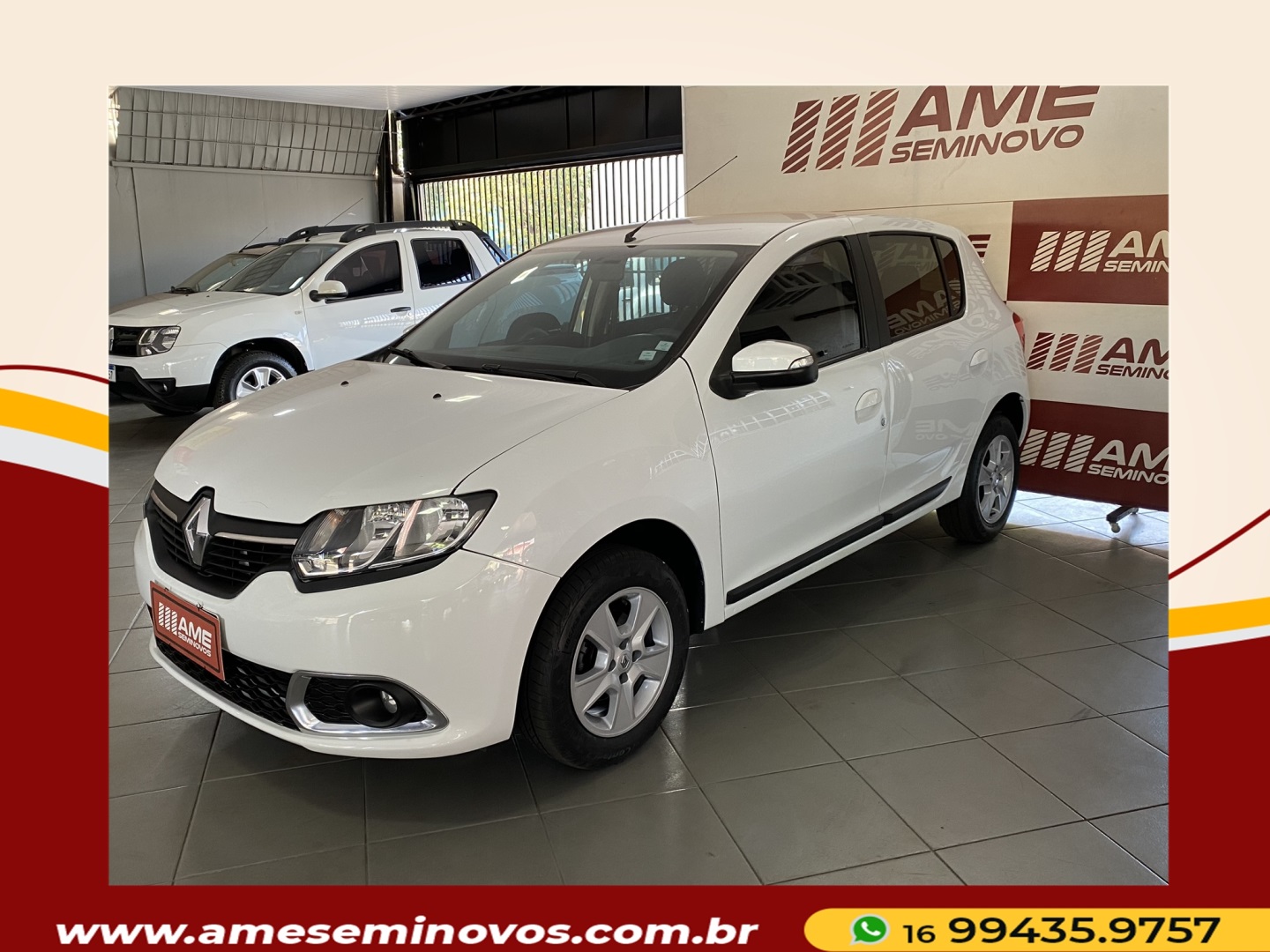 Veculo: Renault - Sandero - 1.6 DYNAMIQUE 8V FLEX 4P MANUAL em Ribeiro Preto