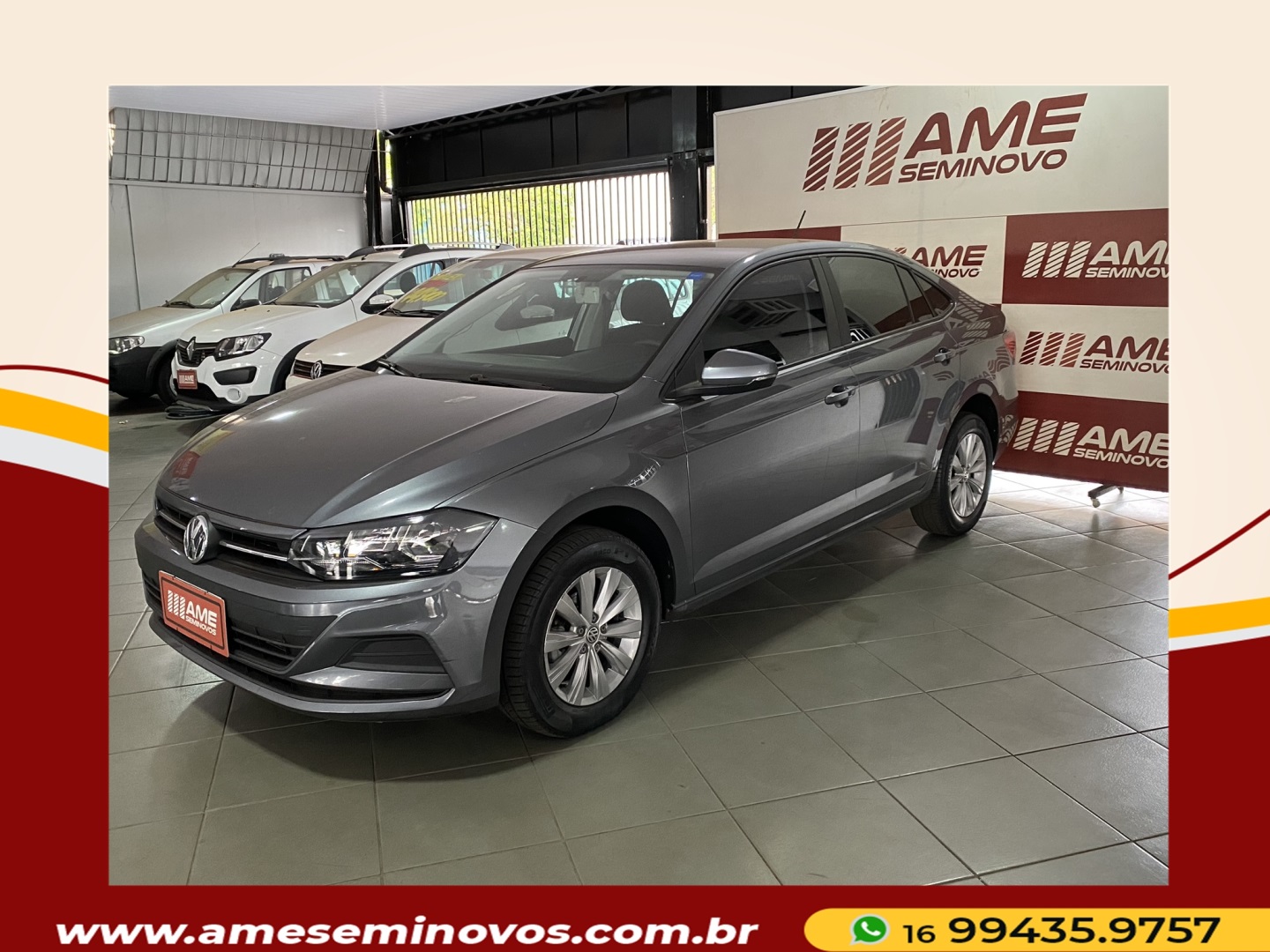 Veculo: Volkswagen - Virtus - 1.6 MSI TOTAL FLEX AUTOMTICO em Ribeiro Preto