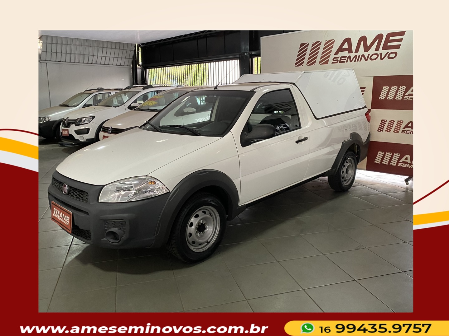 Veculo: Fiat - Strada - 1.4 MPI HARD WORKING CS 8V FLEX 2P MANUAL em Ribeiro Preto