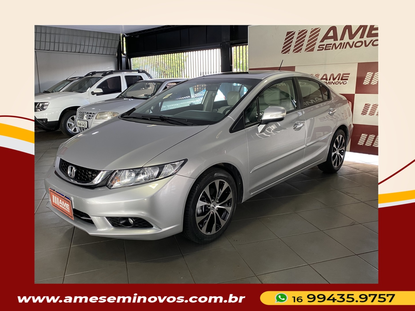 Veculo: Honda - Civic - 2.0 EXR 16V FLEX 4P AUTOMTICO em Ribeiro Preto