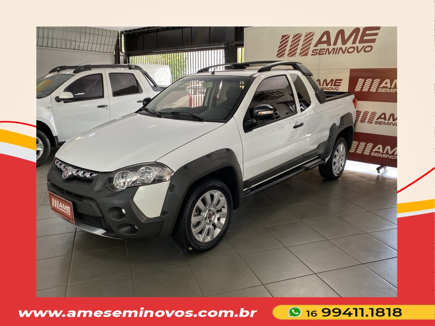 Veculo: Fiat - Strada - 1.8 MPI ADVENTURE CE 16V FLEX 2P MANUAL em Ribeiro Preto