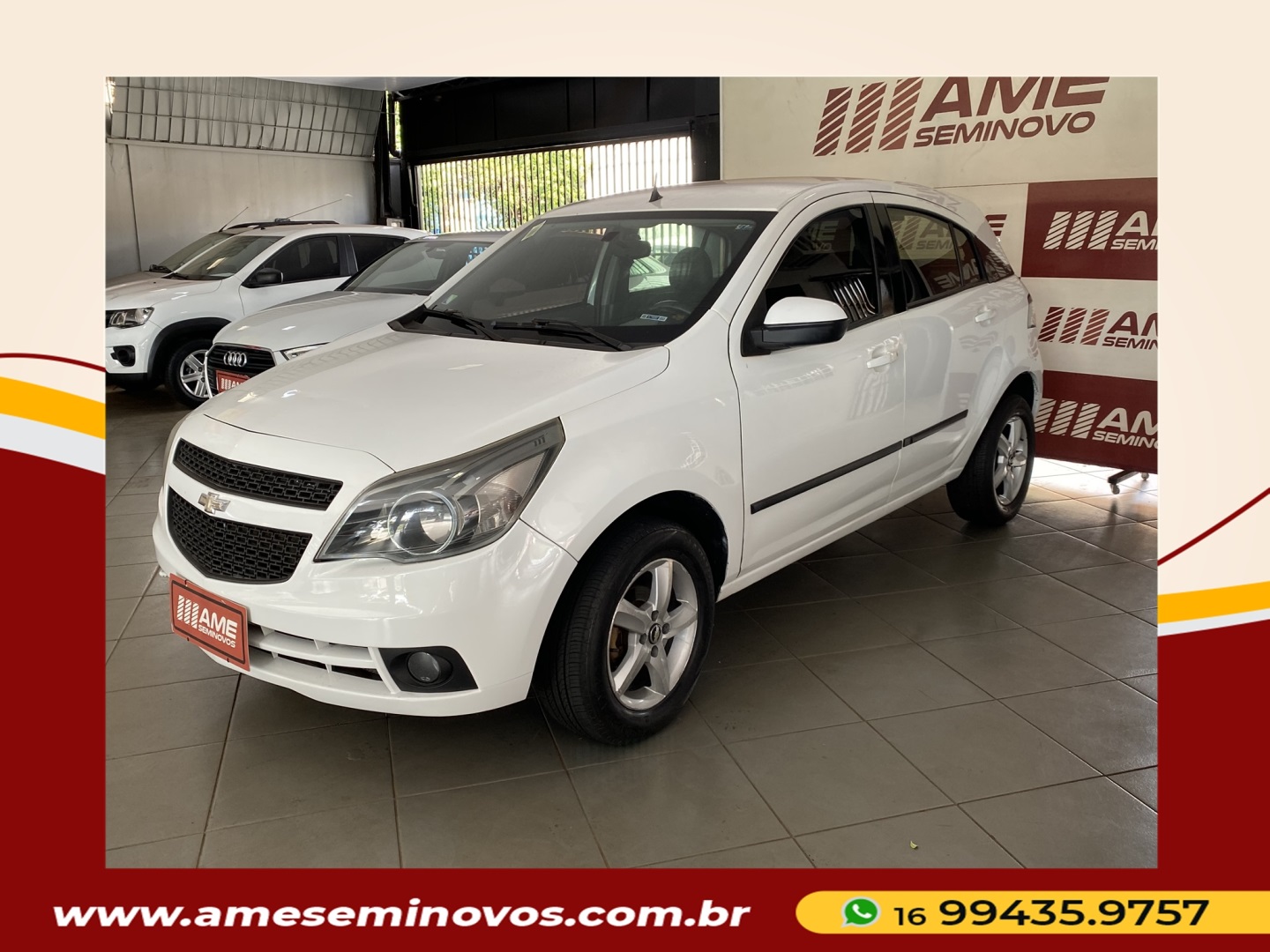 Veculo: Chevrolet (GM) - Agile - 1.4 MPFI LT 8V FLEX 4P MANUAL em Ribeiro Preto