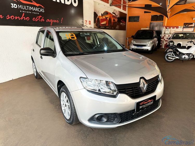 3D Multimarcas | Sandero 1.0 12V SCE AUTHENTIQUE 17/18 - foto 2