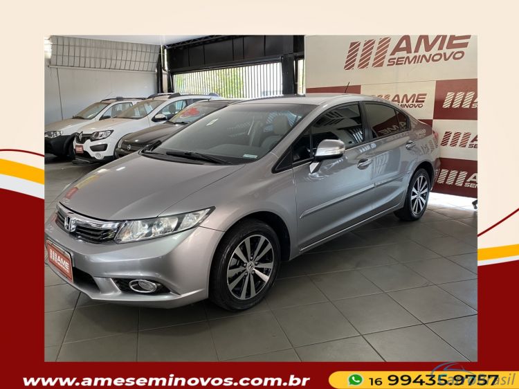 Ame Seminovos | Civic 2.0 LXR 16V FLEX 4P AUTOMTICO 14/14 - foto 1