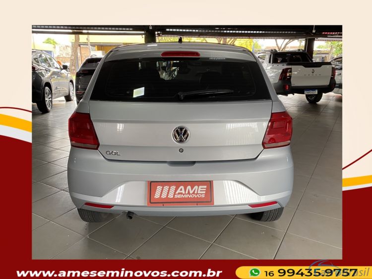 Ame Seminovos | Gol 1.0 12V MPI TOTALFLEX TRENDLINE 4P MANUAL 17/18 - foto 3