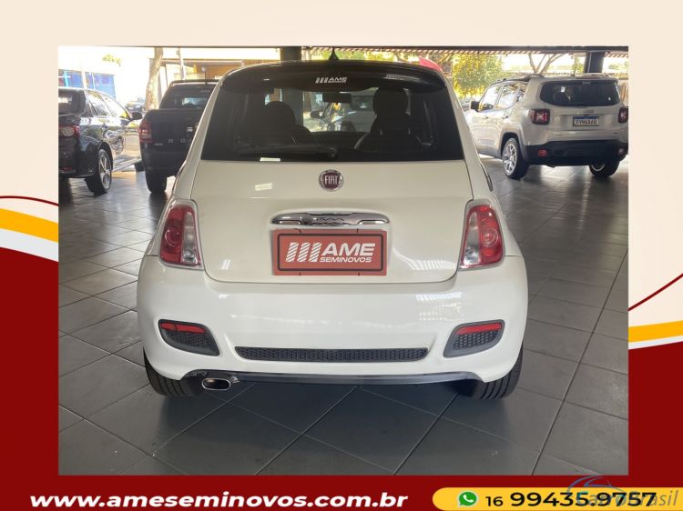 Ame Seminovos | 500 1.4 SPORT AIR 16V GASOLINA 2P MANUAL 11/12 - foto 3