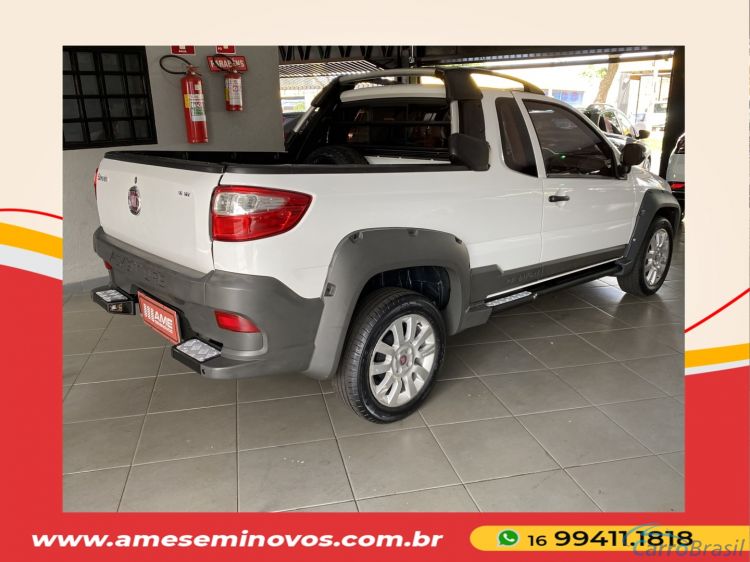 Ame Seminovos | Strada 1.8 MPI ADVENTURE CE 16V FLEX 2P MANUAL 13/14 - foto 4